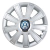 Set 4 Capace Roti, potrivite jantelor de R15, pentru Volkswagen, model flash cromat, Autohelix MSA