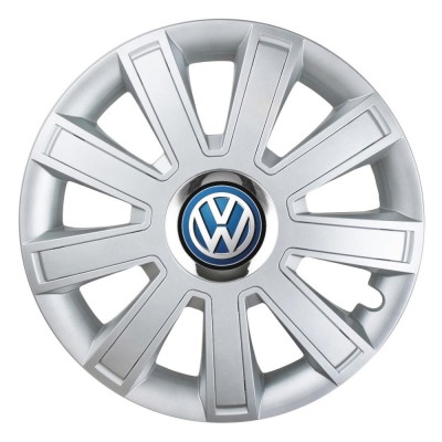Set 4 Capace Roti, potrivite jantelor de R15, pentru Volkswagen, model flash cromat foto