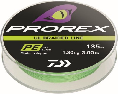 Fir Textil Daiwa Prorex UL Finesse Braid Chartreuse 135m 1.80kg foto