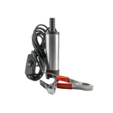 Pompa Submersibila Transfer Combustibil (Motorina Apa) 12V, Debit 12L min, Diametru 38mm (Slim), Filtru Detasabil, Cablu 3m cu Cleme