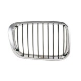 Grila radiator Bmw Seria 3 (E46), Sedan/Combi, 06.1998-09.2001, dreapta, crom, 51118226612, 200805-4
