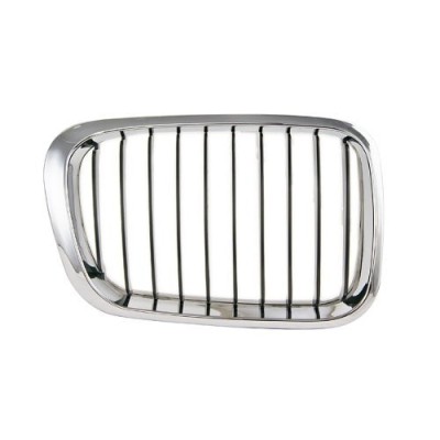 Grila radiator Bmw Seria 3 (E46), Sedan/Combi, 06.1998-09.2001, dreapta, crom, 51118226612, 200805-4 foto