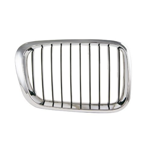 Grila radiator Bmw Seria 3 (E46), Sedan/Combi, 06.1998-09.2001, dreapta, crom, 51118226612, 200805-4