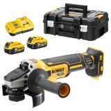 Polizor unghiular cu 2 acumulatori 5.0Ah 1000W DeWalt DCG405P2