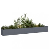 VidaXL Jardinieră Antracit 360x40x40 cm Oțel laminat la rece