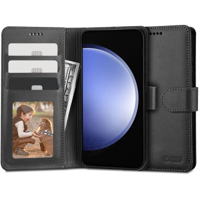 Husa Tech-Protect Wallet Wallet pentru Samsung Galaxy S23 FE Negru foto