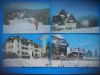 HOPCT LOT 3483 -4 CARTI POSTALE--IARNA LA PREDEAL-JUD BRASOV-CIRCULATE, Circulata, Printata