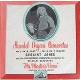 Disc vinil, LP. Organ Concertos No 2 In B Flat, No 4 In F Major-Handel, Geraint Jones, Philharmonia Orchest-242393