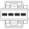 BOSCH 0 258 006 185 Sonda Lambda