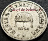 Moneda istorica 10 FILLER - AUSTRO-UNGARIA / UNGARIA, anul 1894 * cod 4623 = ERORI de BATERE, Europa
