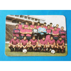 Echipa de fotbal Steaua Bucuresti calendar anul 1986