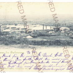 4951 - JURICA VECHE, Bucovina Suceava Panorama Litho - old postcard - used 1899