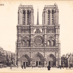 Litografie Notre Dame