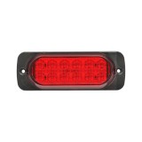 Lampa gabarit laterala LED rosie 12-24V, 115x40 mm, Breckner Germany
