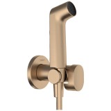 SET DUS INCASTRAT IGIENA INTIMA S CU MIXAJ, SUPORT DUS, FURTUN 1,25M, BRUSHED BRONZE ( NECESITA CORP INCASTRAT 29235180), Hansgrohe