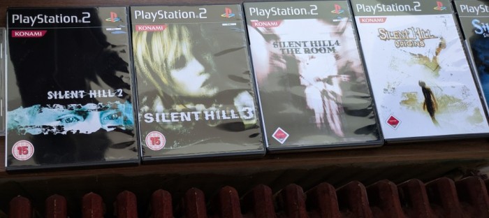 Seria completa silent hill de PS2
