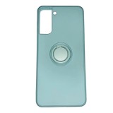Cumpara ieftin Husa Cover Silicon Finger Grip pentru Samsung S22 Plus Verde, Contakt