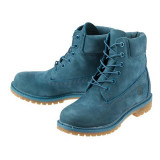 LICHIDARE STOC! Bocanci TIMBERLAND 6 inch waterproof premium originali 39,5/42, 39.5, Piele naturala, Turcoaz