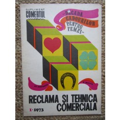 REVISTA RECLAMA SI TEHNICA COMERCIALA SUPLIMENT NR 1 1973
