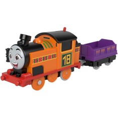 Locomotiva motorizata Thomas &amp;amp; Friends - Nia, cu vagon