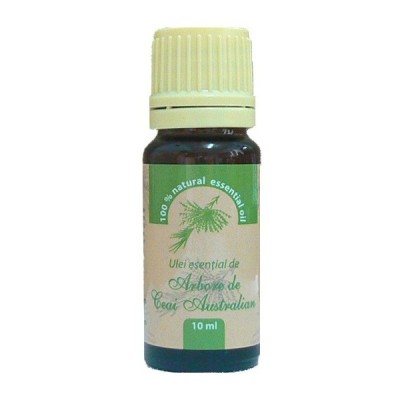 Ulei esential arbore de ceai australian(tea tree) 10ml herbavit foto