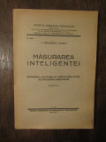 Masurarea inteligentei-F.Stefanescu Goanga