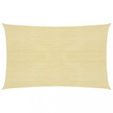 Gossi panza parasolar, bej, 3 x 5 m, hdpe, 160 g/m2