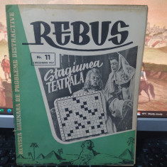 Rebus, revistă bilunară de probleme distractive, nr. 11, 5 dec. 1957, 111