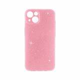 Husa BestCase&reg; Crystal Glitter 2MM, Compatibila Cu Apple iPhone 14, Anti-soc,