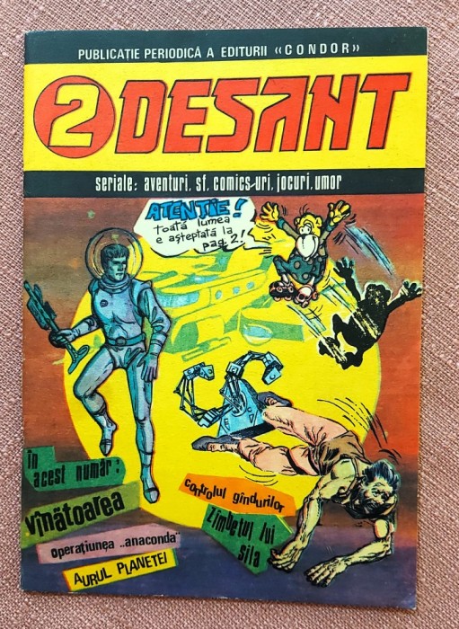 Revista de benzi desenate Desant Nr. 2 - Publicatie periodica a editurii Condor