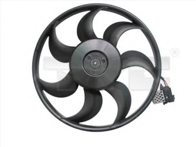 Ventilator, radiator OPEL ASTRA H GTC (L08) (2005 - 2016) TYC 825-0021 foto