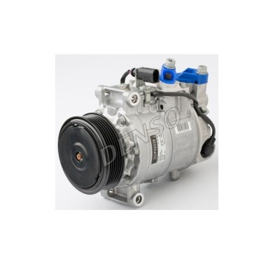 Compresor aer conditionat Audi A4 (B6/B7), 2000-2007, A6 (C6), 2004-2012; motorizare 1.6/1.8 T/2.0/2.0 FSI, benzina si 1.9 TDI, diesel, rola curea 10 foto