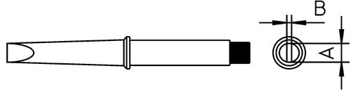 CT5 A8 VARF DE LIPIT 1,6MM WELLER 4CT5A8-1 WELLER