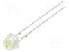 Dioda LED, 4,8mm, albastru (ice blue), 11...13lm, 15mA, 7,8...9,5V, OPTOSUPPLY - OSB69V5PA1A