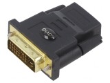 Adaptor DVI-D la HDMI Negru