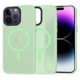 Husa pentru iPhone 14 Pro Max - Techsuit HaloFrost&nbsp;MagSafe Series - Light Green