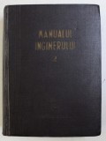 MANUALUL INGINERULUI - MECANICA, REZISTENTA MATERIALELOR, MATERIALE, METALE, MASURATORI, TOPOMETRE de DAVIDESCU ALEXANDRU...COFLEA MARTIN, VOL II , 19