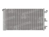 Condensator climatizare Fiat Panda Bi-power/Natural Power; Panda (169), 01.2007-12.2012, motor 1.2, 44 kw benzina, full aluminiu brazat, 610(560)x320