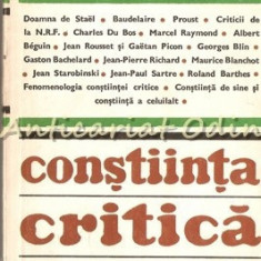 Constiinta Critica - Georges Poulet