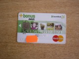 B12 56 - Card bancar foarte vechi - piesa de colectie