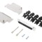 Conector D-Sub 37 PIN mamă 45&deg;