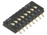 Comutator DIP-SWITCH 8 Secțiuni SMT ON-OFF 0,1A 50VDC