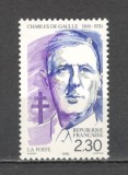 Franta.1990 100 ani nastere Ch. de Gaulle-presedinte MF.983