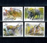 Macedonia 2002 - Fauna locala, animale, serie neuzata