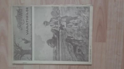 REVISTA VANATORILOR ANUL 1944 LUNA OCTOMBRIE -NOIEMBRIE foto