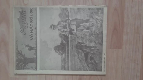 REVISTA VANATORILOR ANUL 1944 LUNA OCTOMBRIE -NOIEMBRIE