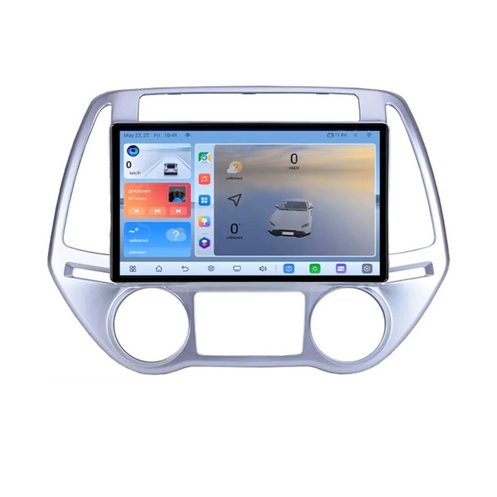 Navigatie Hyundai I20 2011-2014 manual si automat Android ecran Qled 2K Octa core 8+128 Kit-i20-2012+EDT-E409V3 CarStore Technology