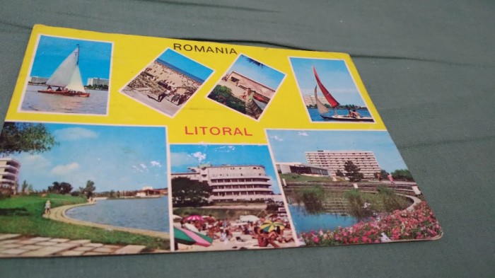 CARTE POSTALA LITORAL CIRCULATA