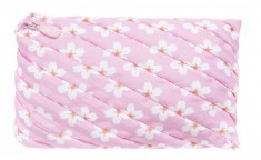 Penar cu fermoar, ZIPIT Fresh Jumbo - roz cu flori foto