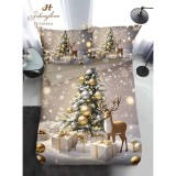 Cumpara ieftin Lenjerie de pat 1 Persoana - Model de Craciun - SPR404034